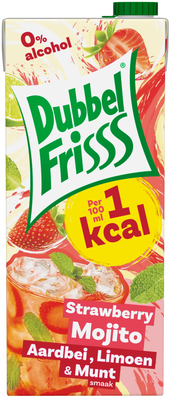 1Kcal Strawberry Mojito