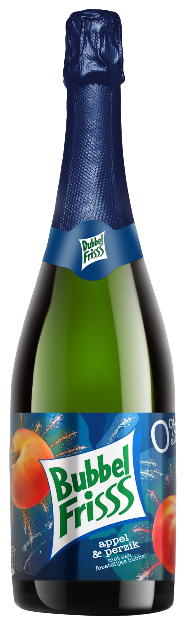 BubbelFrisss 0% Champagne Appel-Perzik